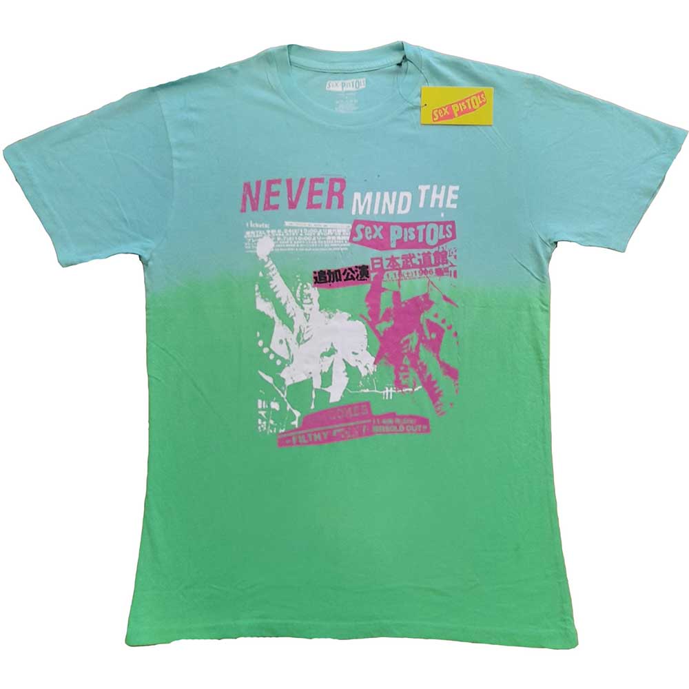 Image of Sex Pistols T-Shirt - NMTB Japan - Dip-Dye Rock Off